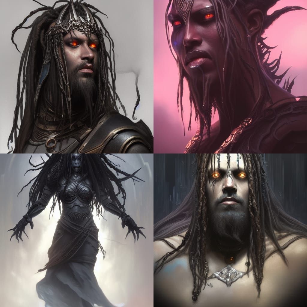 Morgoth Portrait in Artgerm Style, 8K