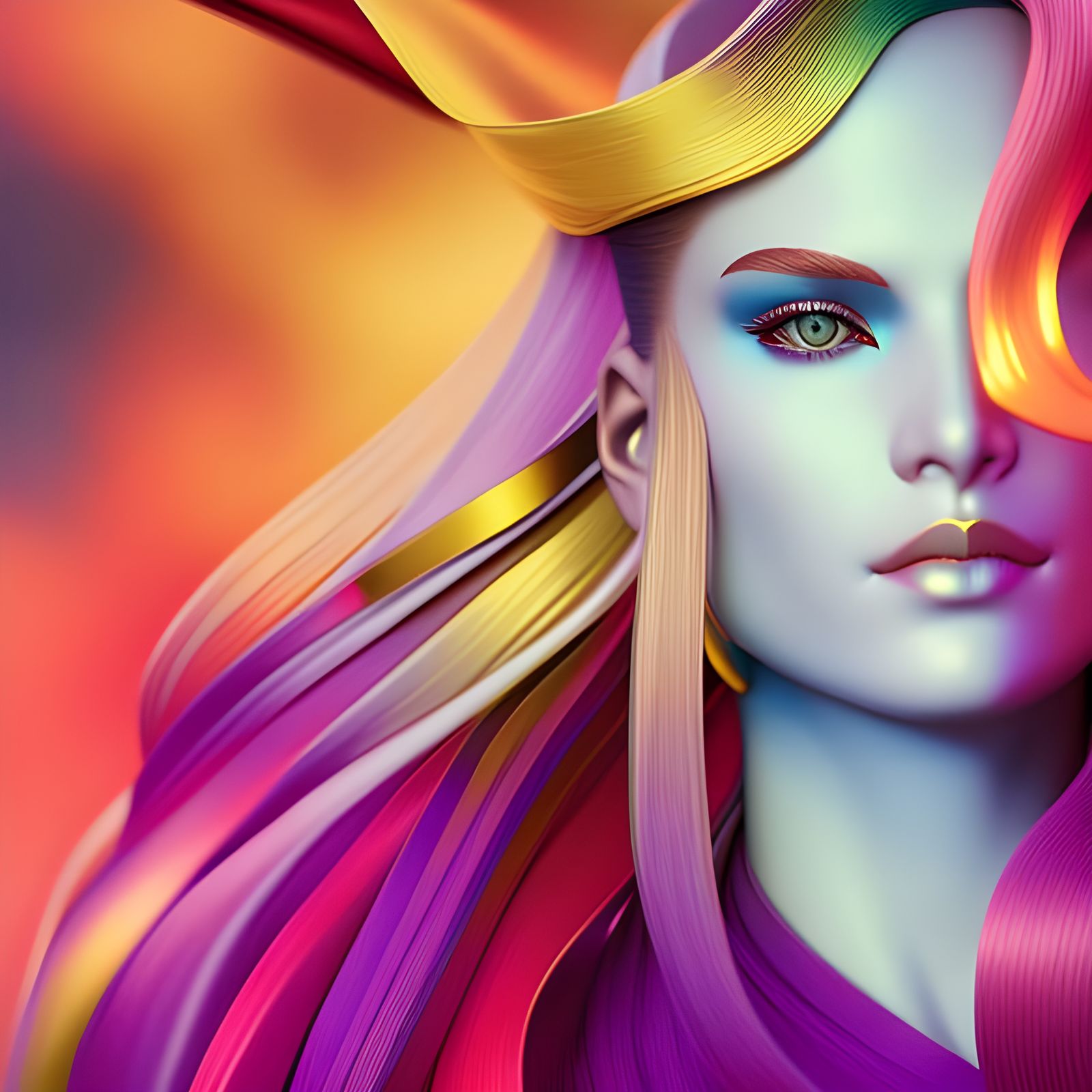 Futuristic Nike Streetwear in Vogue France Style