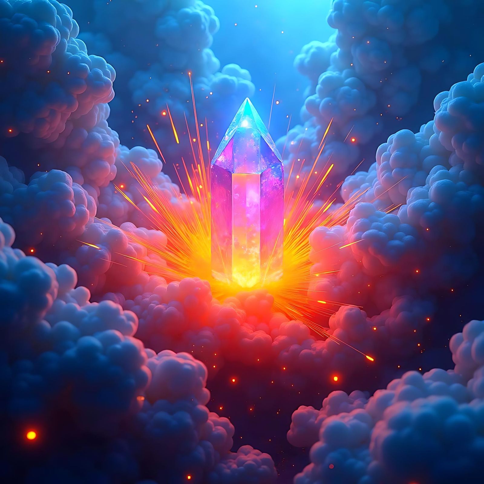 Fantastical Matte Painting with Deep Color and Detail