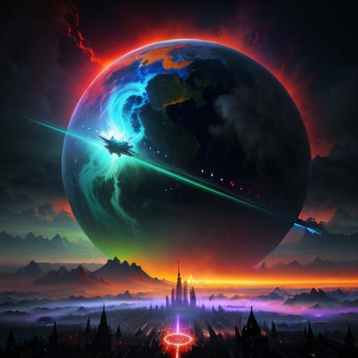 Heaven and Hell: A Hyperrealistic Vision