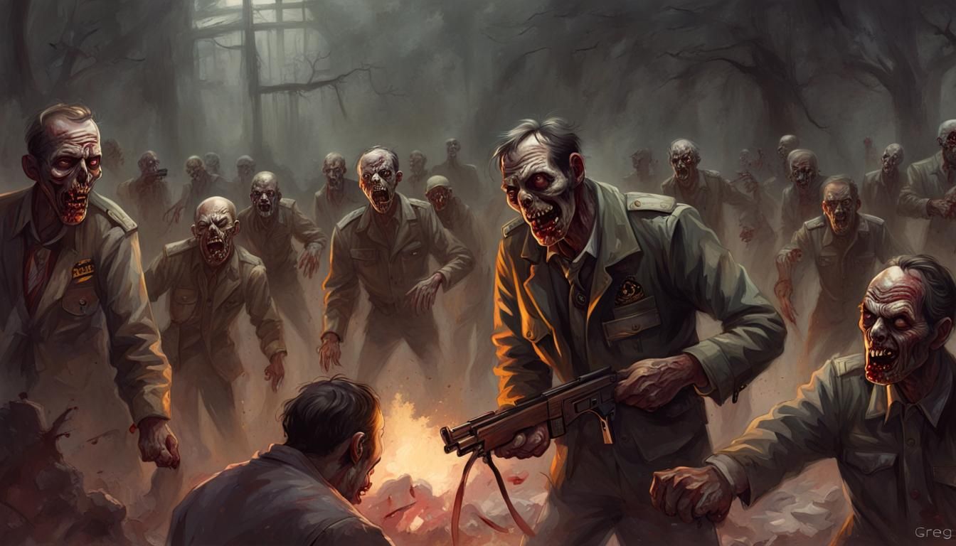 Sinister Call of Duty Zombies Scene