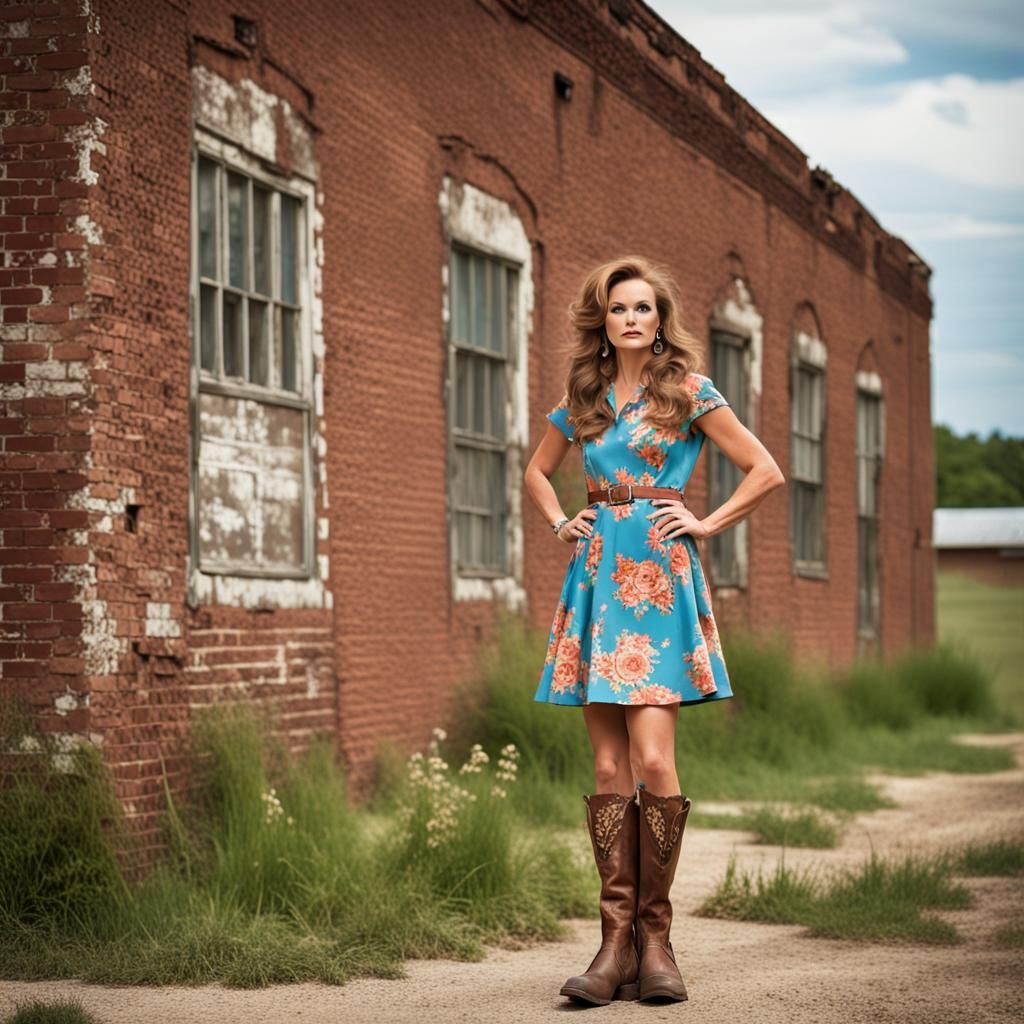 Retro Album Cover: Harper Valley School Girl