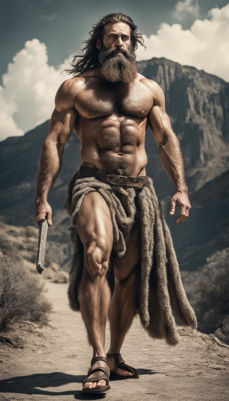 Realistic Image of Jesus with Holy Cross