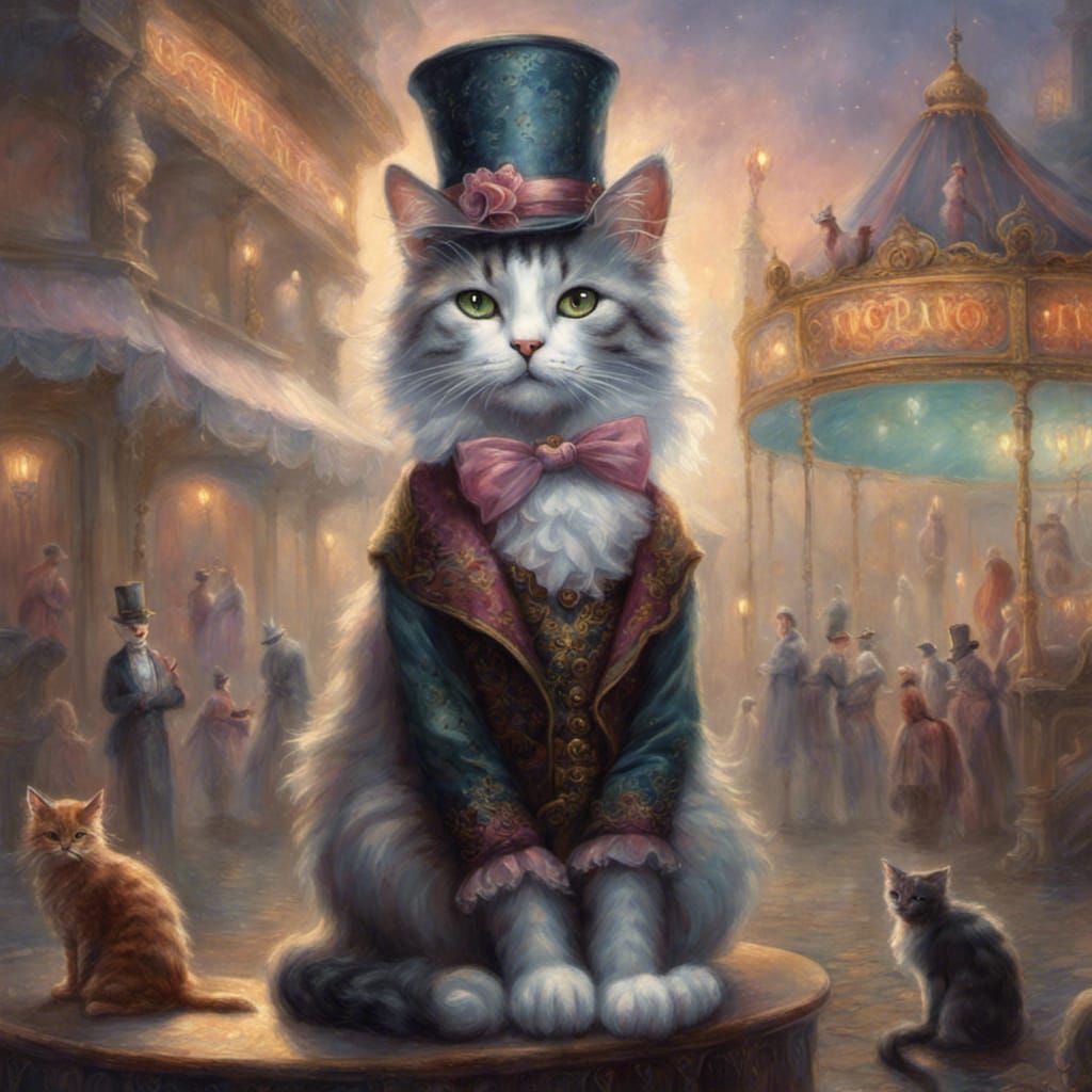 Victorian Circus Cat