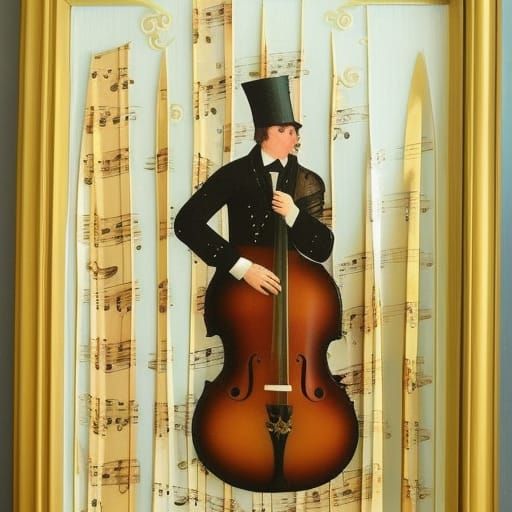 Wizard Emerges from Marmalade Jar Collage