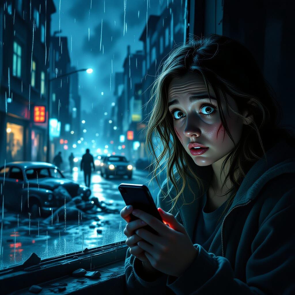 Terrified Woman Witnesses Plague Horror From Window