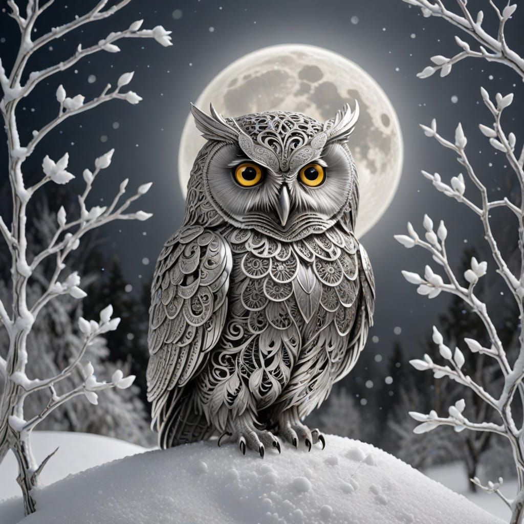 Majestic Owl- prompt and inspiration from @Rossi199