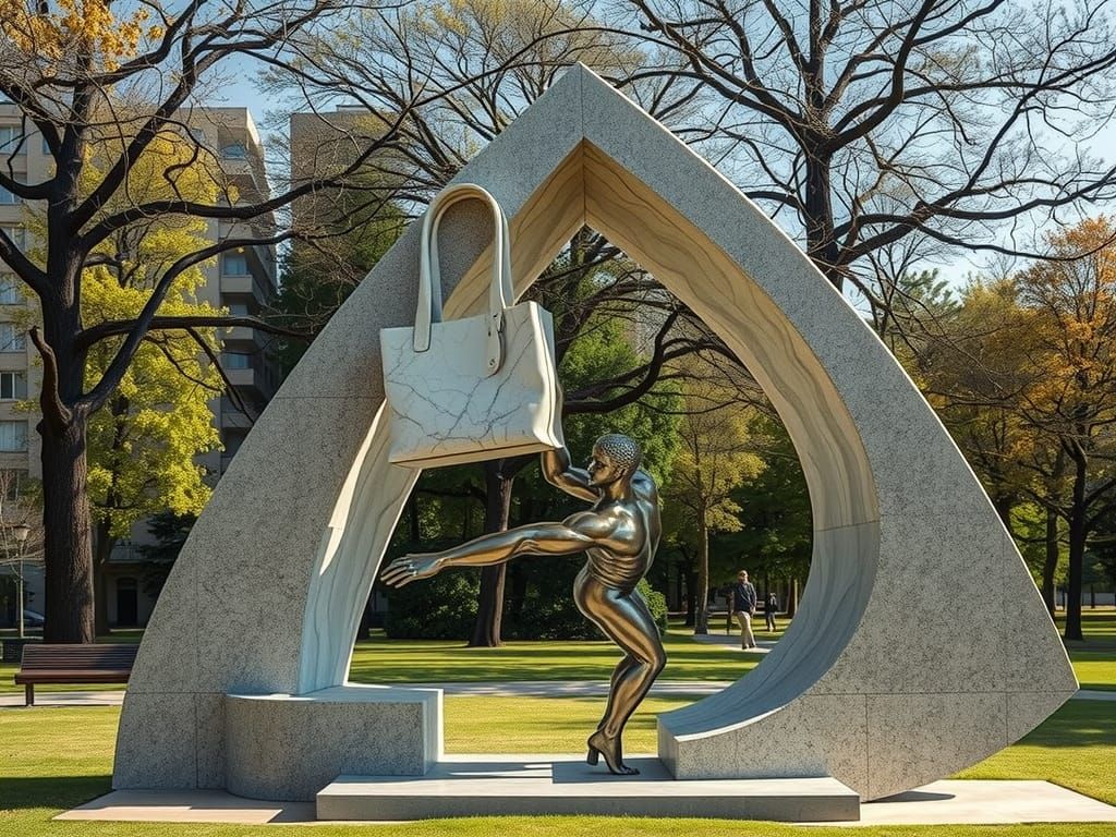 ----craving for luxuries-----
Mocking the consumerism focused society