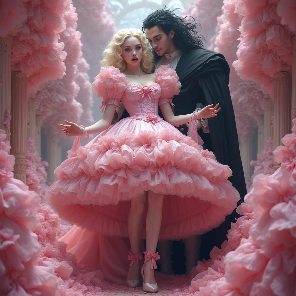 Sissy Vampire King's Girly Maid