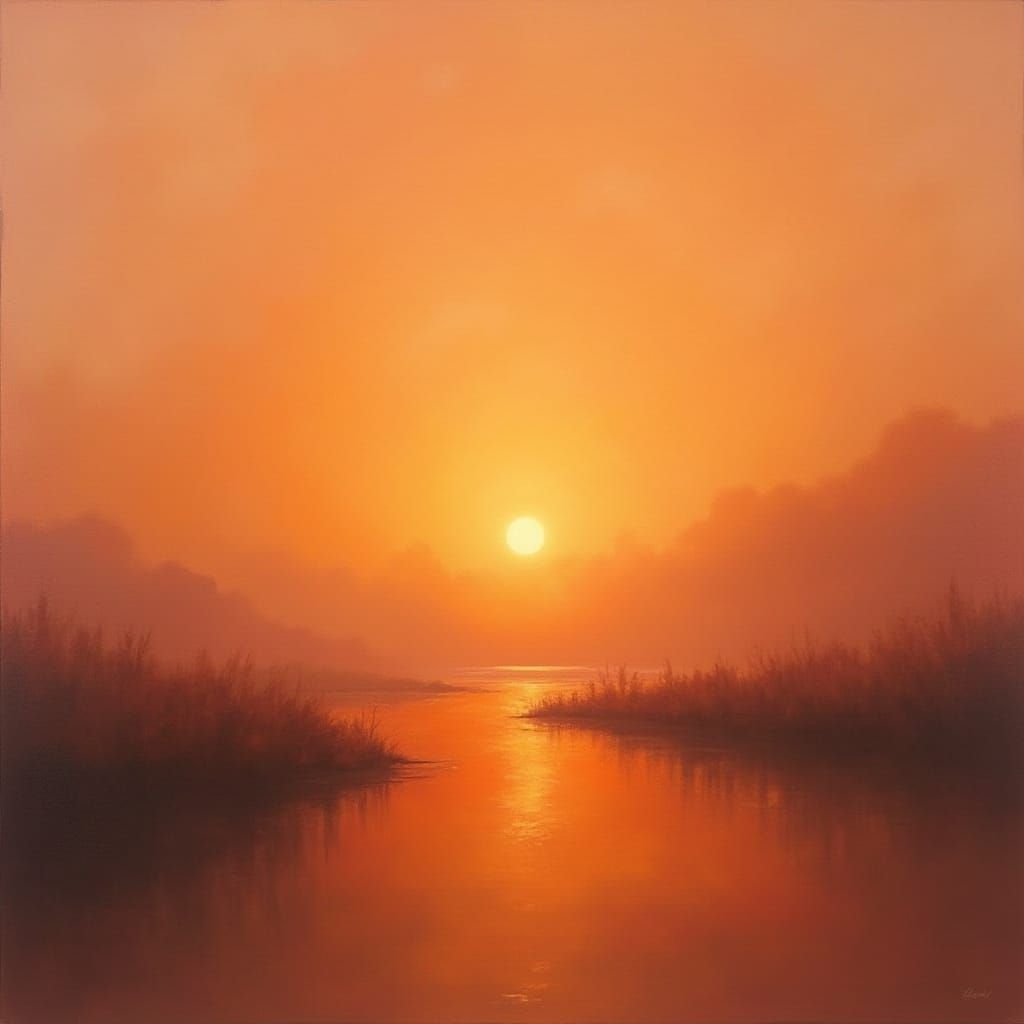 Golden Monochromatic Skies