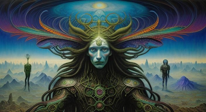 Surreal Bogomil World Inspired by Visionary Art