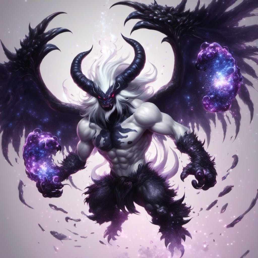 Demonic Boxing Ninja Absol with Dark Sparkle Effect