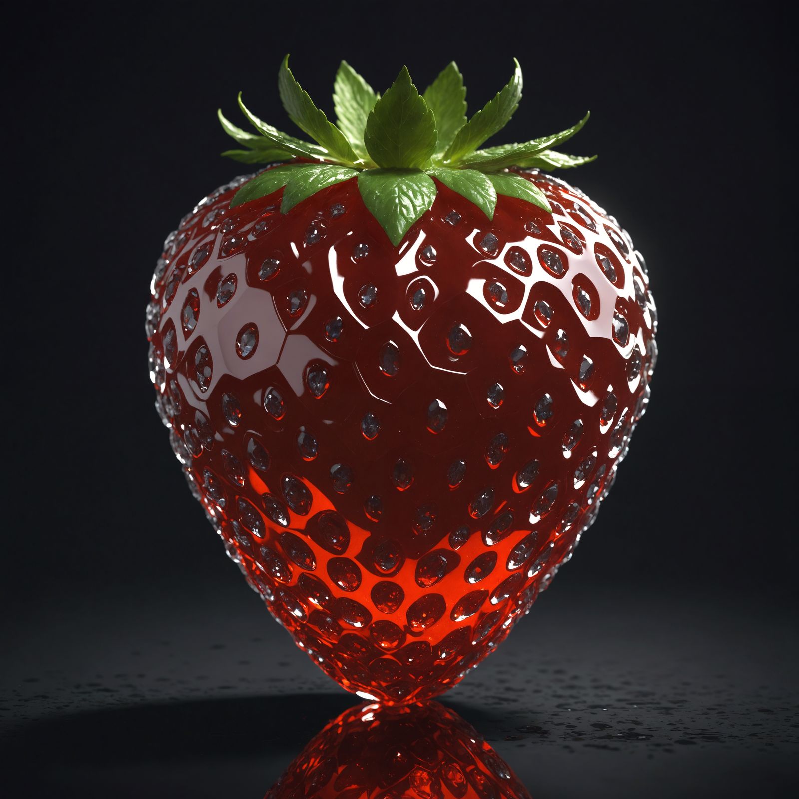 The Crystal Strawberry π