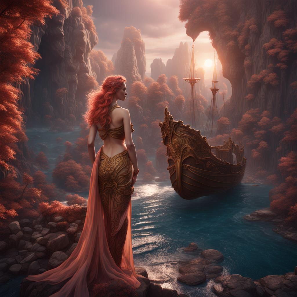 Aphrodite: Detailed Matte Painting in Unreal Engine 5