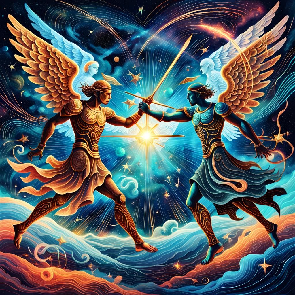 Angels and Demons Epic Maximalist Battle