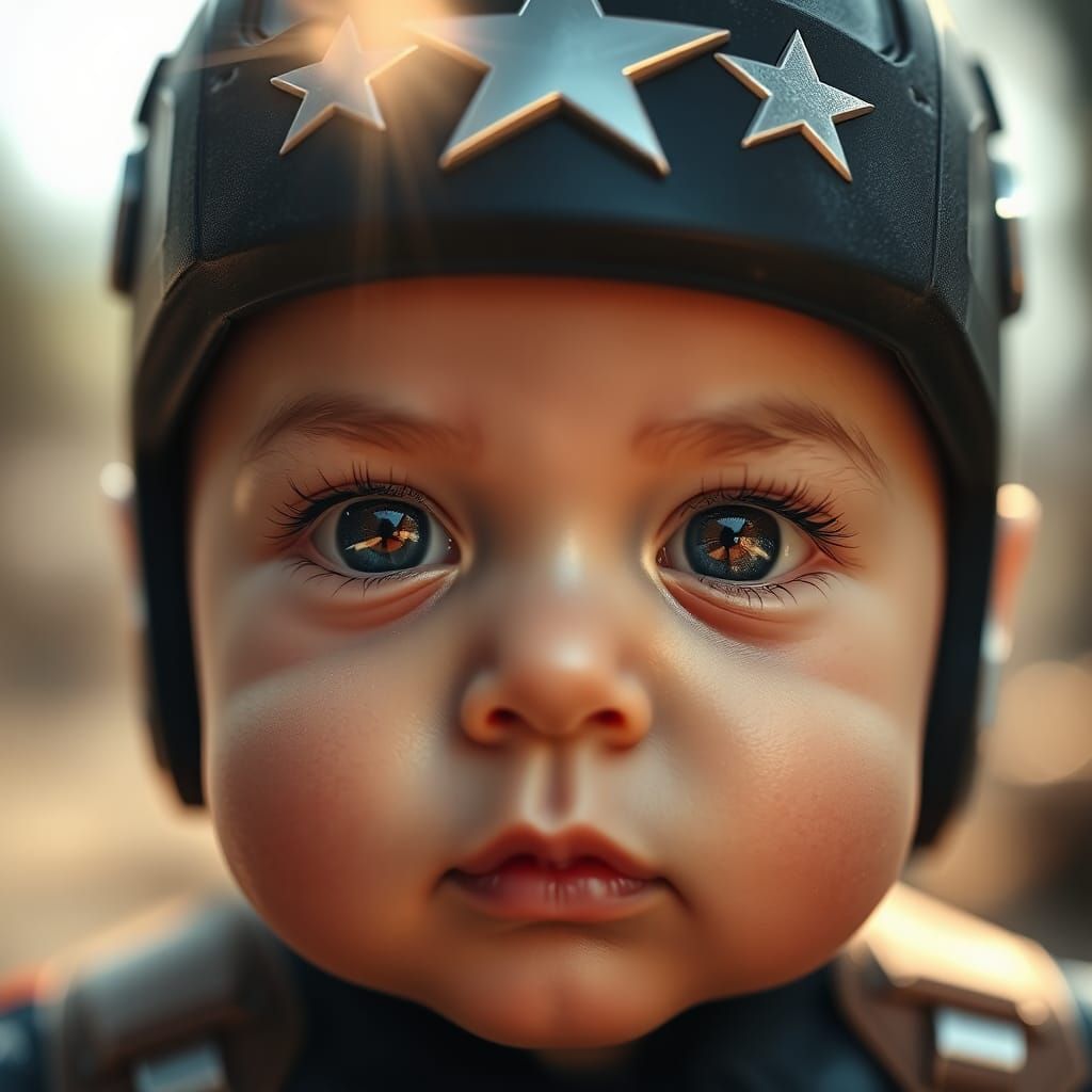 Baby Captain America