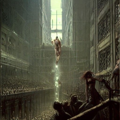 Half-Elf Watches Devil Woman's Punishment