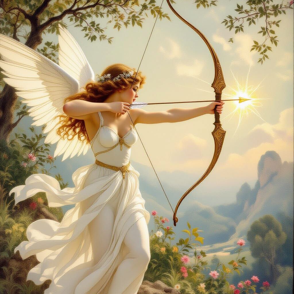 Cupid draw back your bow and let your arrow go straight to m...
