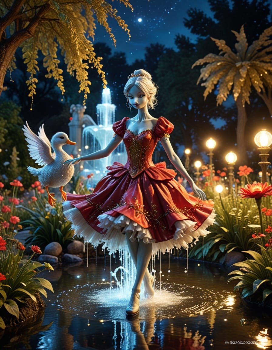 Zombie Prom Night Disco with Fountains