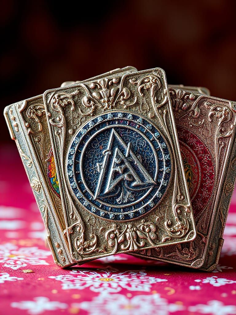 Ultra-Realistic 3D Playing Cards Photo