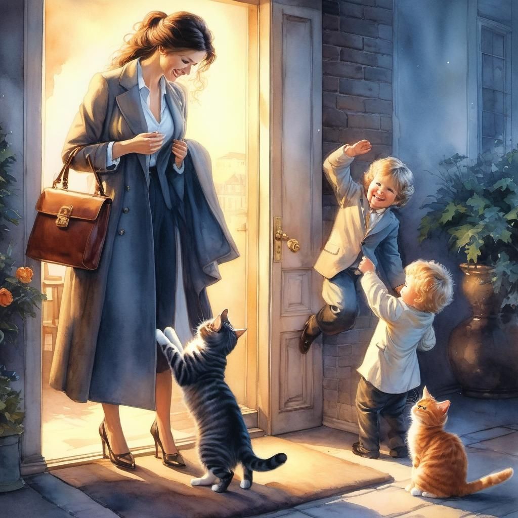 Home! Mum's Home... 💛