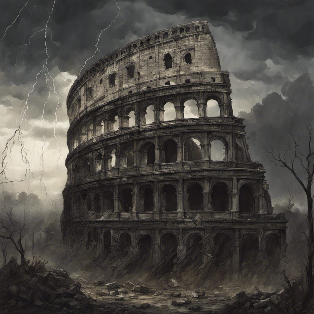 A gladitor graveyard - Colosseum