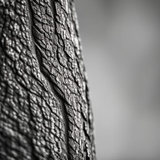 Macro photography of a tree bark