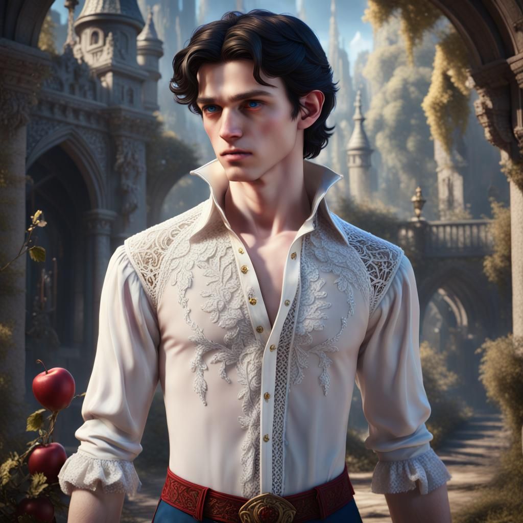 Snow White as a Disney Prince