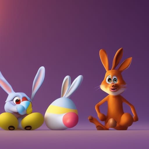 Drunken Easter Bunnies