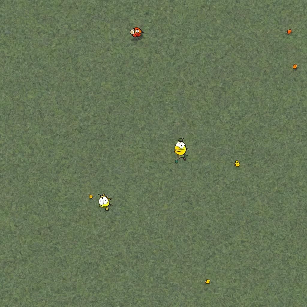 Distant Vista in a Unique Artistic Style