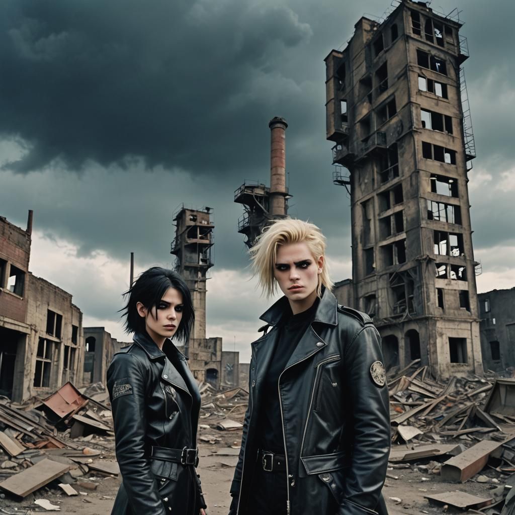 two gothics and an maybe levitating chimney