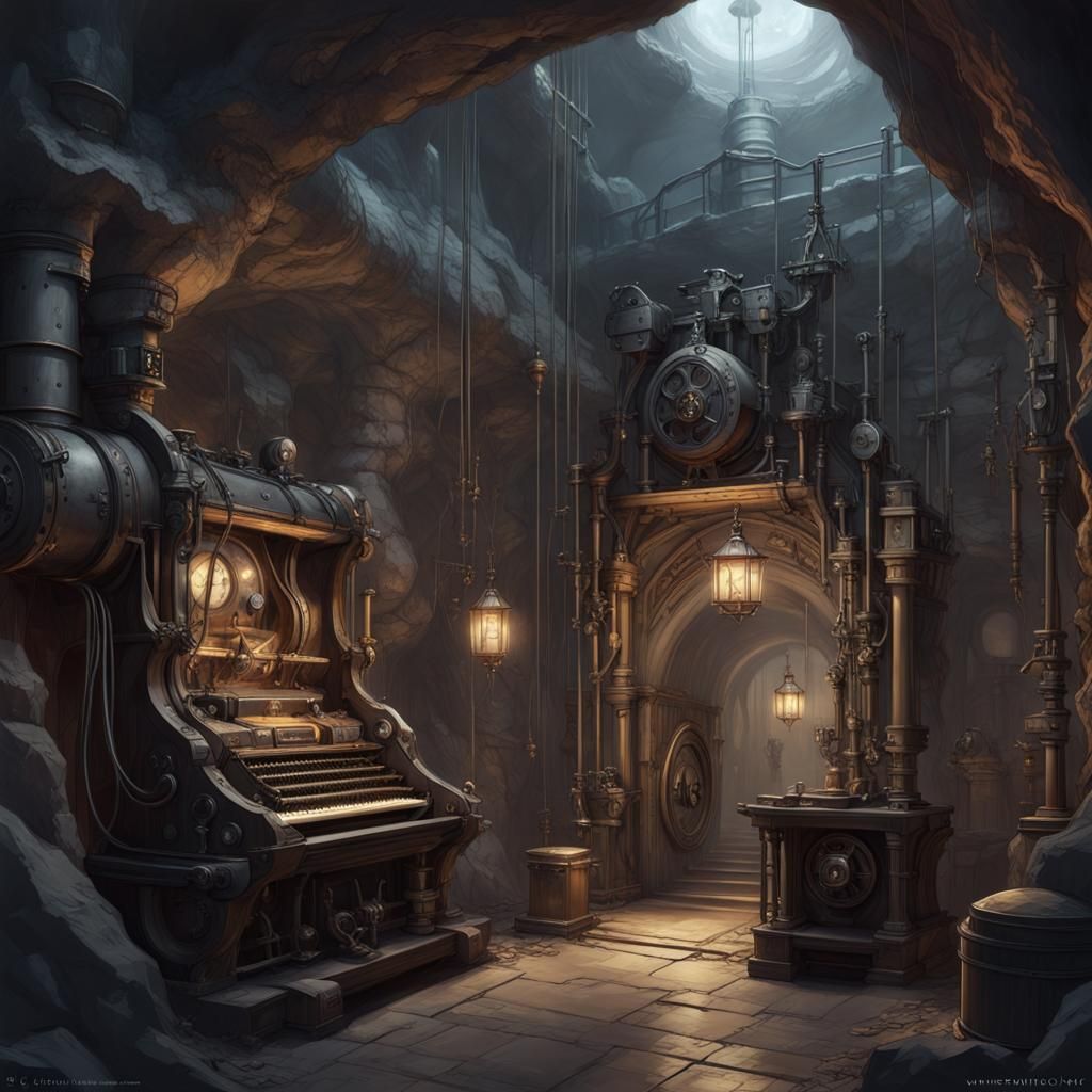 mysteries spooky pirates secret room underground, fantasy