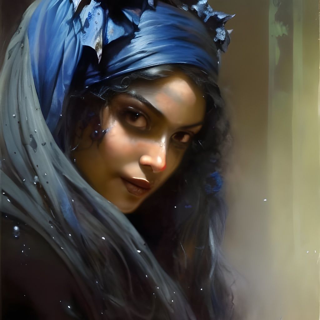 Jessie Reyez as a Witch in Victorian Horror Art