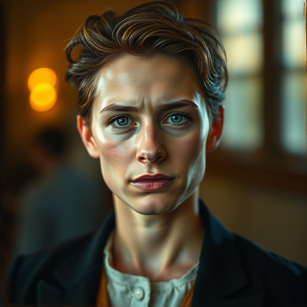 Proud Portrait in Style of Sargent, Rembrandt, Saville