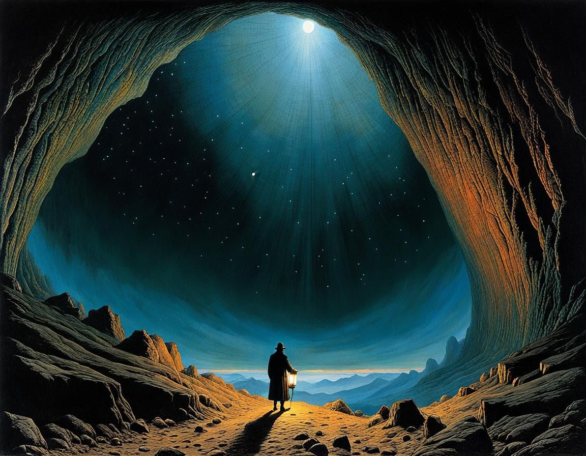 Caverns of the Infinite Sky: A Surreal Exploration