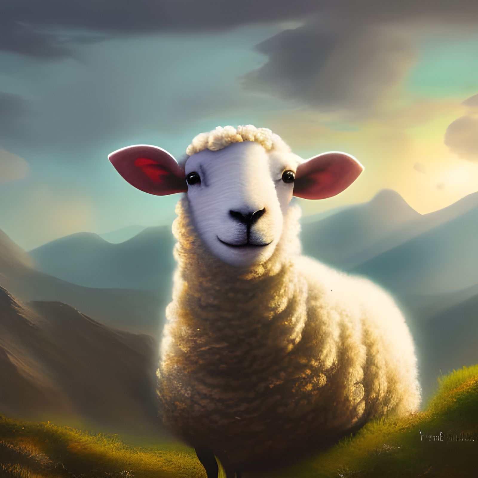 Sunrise From The Mountain