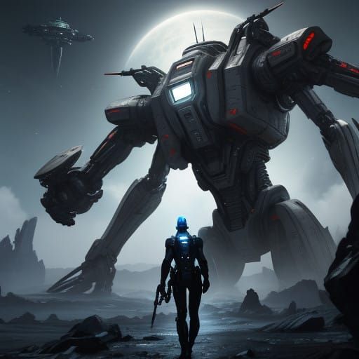 Vibrant Futuristic Cityscape in Neon Lights