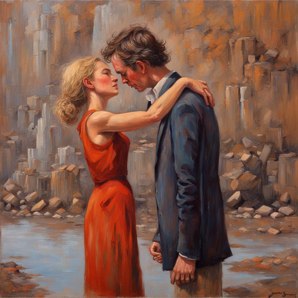 Oil Painting of a Poem by James Gurney