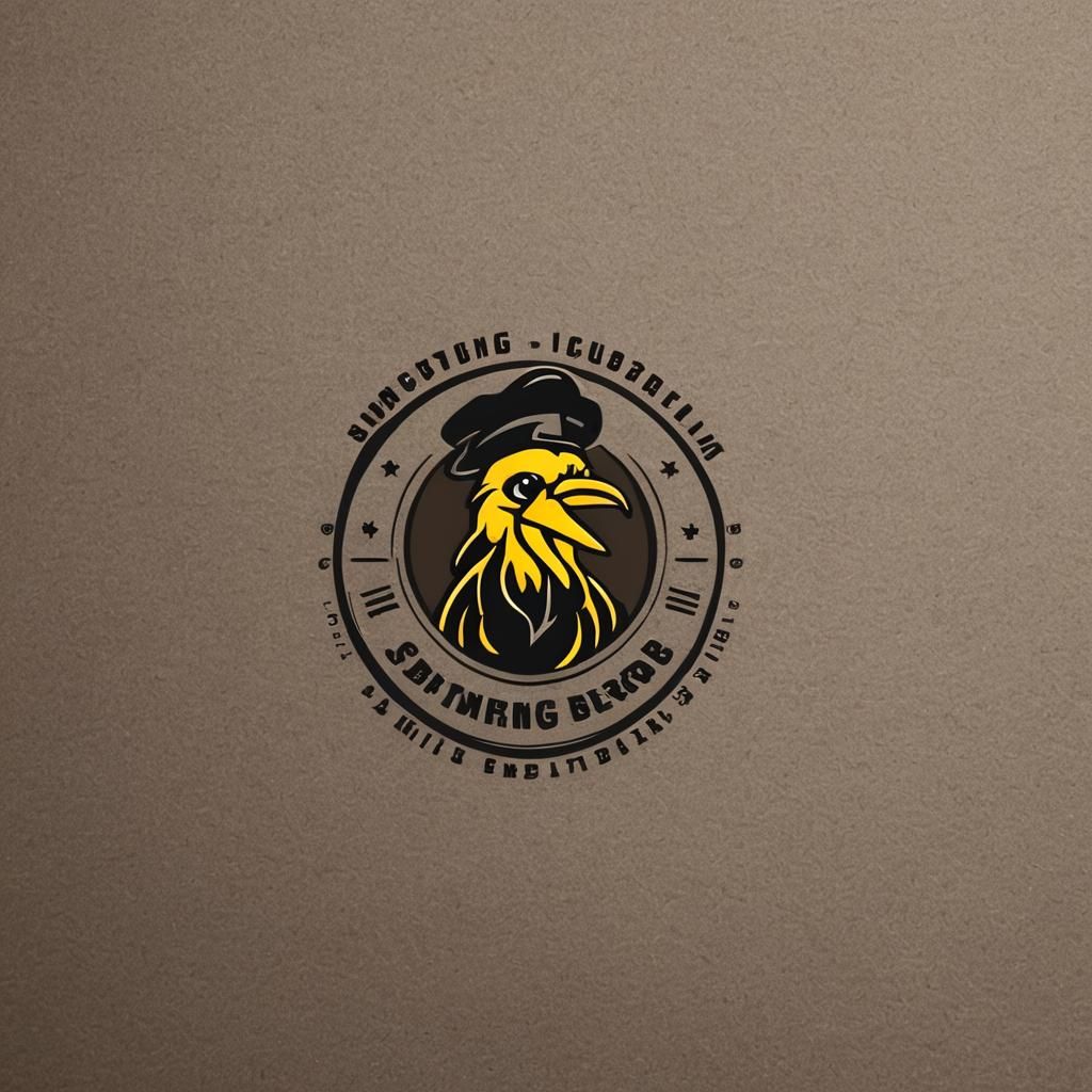 Big Bird Smoking BBQ Logo Business Card