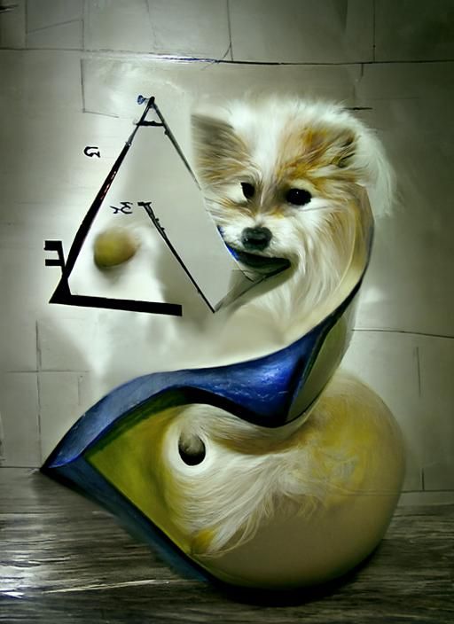 photorealistic geometric abstract art