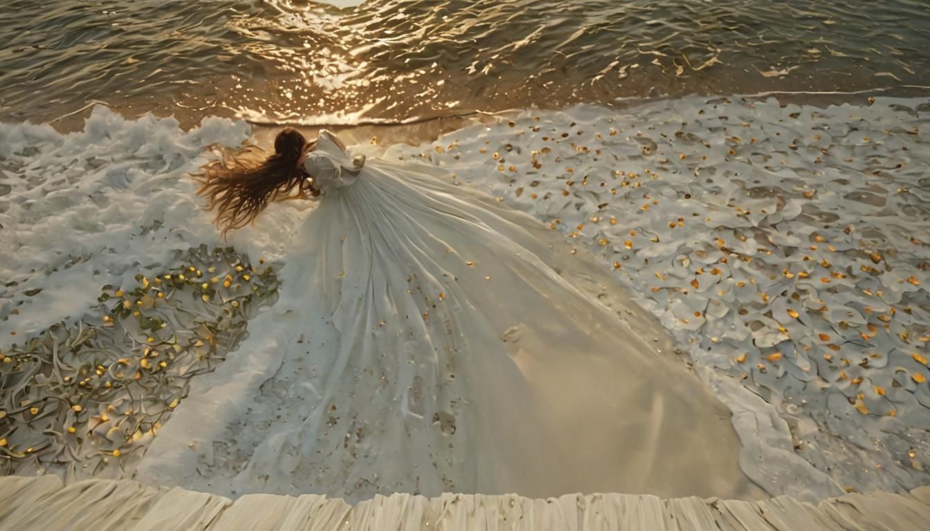 Magical Beachscape: Fantasy Digital Painting