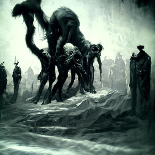 Eldritch Horrors in Gothic Horror Style