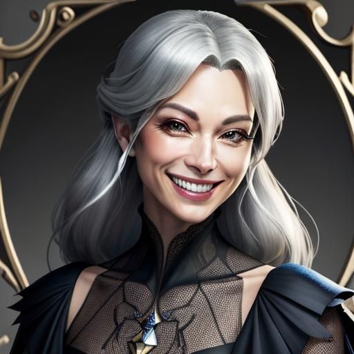 Distractions cast, a moment to beguile,
A glint of mischief in that knowing smile.