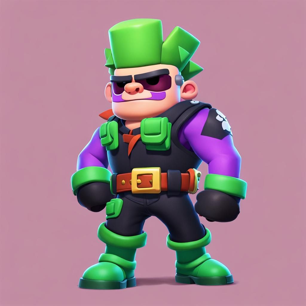 Brawl Stars Spike: Unique Skin Concept Art