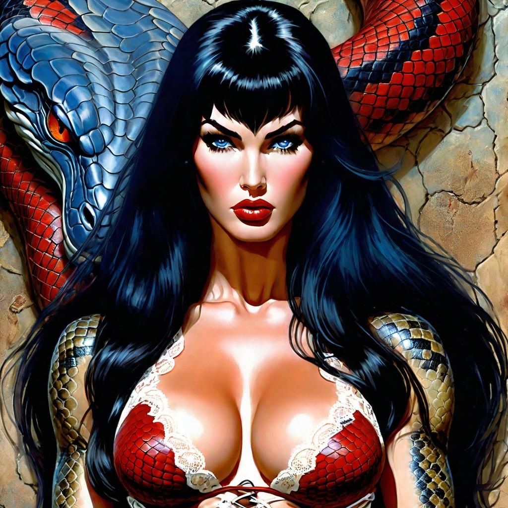 Vampirella - Frank Frazetta - Megan Fox