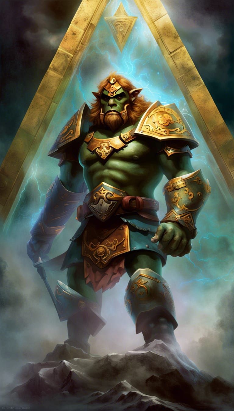 Ganon Sealed in Glass: A Zelda Fantasy