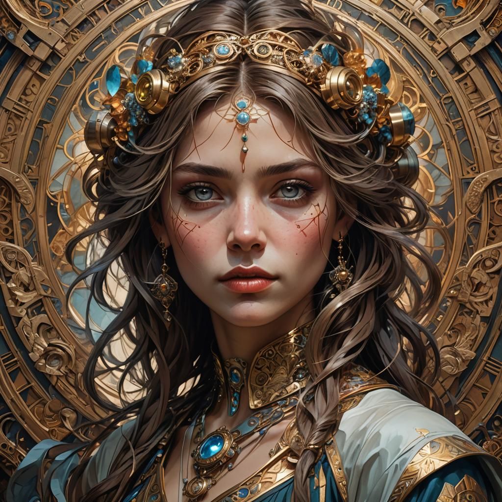 Hyperrealistic Graffiti Art Portrait in 8K Resolution