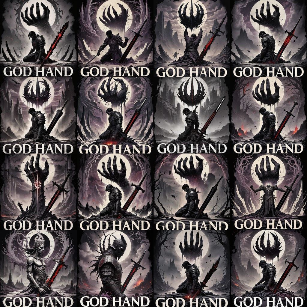 Gothic-Inspired Warrior Confronts Otherworldly Forces