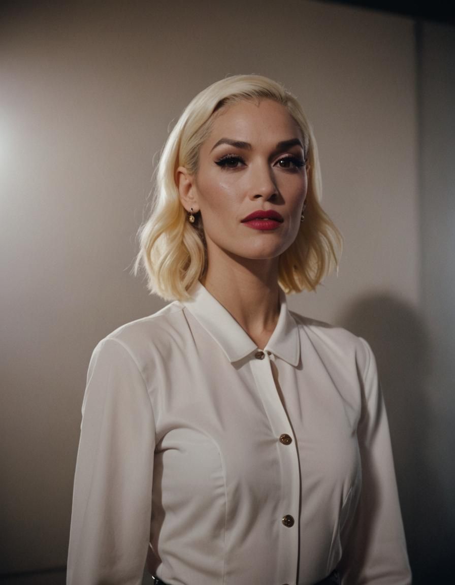 Gwen Stefani Cinematic Film Still