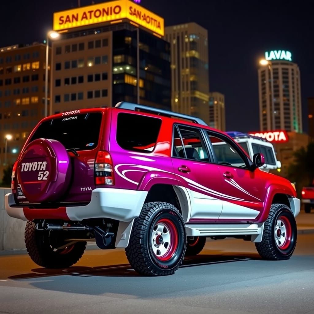 Low-Rider 2001 Toyota 4Runner: San Antonio Nights